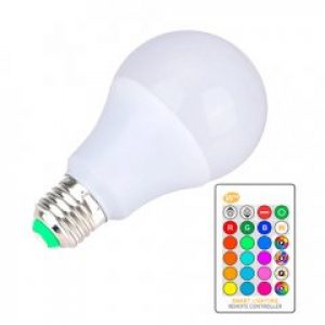 Светодиодная E27 LED RGB 10Вт лампа
