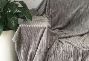 Плед-покрывало Colorfull Home. Шарпей светло-серый-200х230