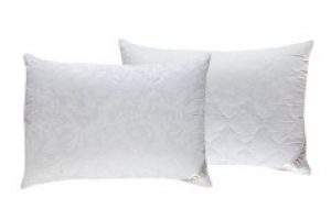 Подушка Dotinem Olimpia 50*70 см сатин/силиконовые шарики стеганая арт.210138