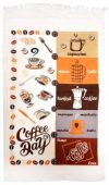 Махровое полотенце IzziHome Кофе Дей 40x60 Коричневое (2200000552808)