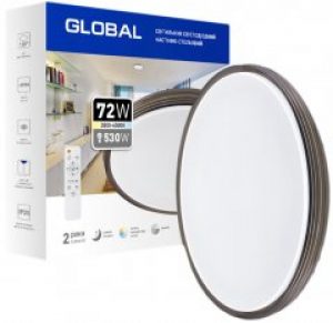 Настенно-потолочный светильник Global 72TW 3000-6500 К с пультом ДУ (1-GFN-72TW-02-C)
