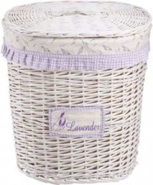 Корзина Natural House овальная высокая Лаванда 48х36х55 см (EW-27 L)