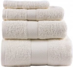 Махровое полотенце Arya Miranda Soft 70x140 Кремовое (8680943039491)