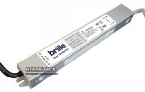LED драйвер Brille DR-30W IP-67 AC 170-250V DC 12V (109159)
