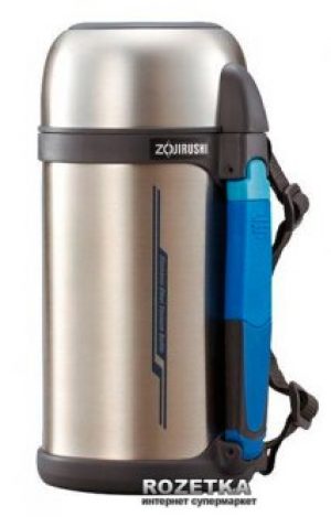Термос универсальный Zojirushi SF-CС13ХA 1.3 л Серебристый (16780008)