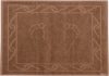 Махровое полотенце Hobby Hayal 50x70 Brown (8693675951764)