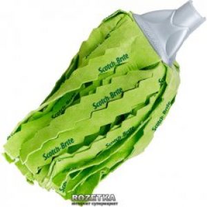 Сменный моп 3M Scotch Brite для швабры Экстра 40х13 см Зеленый (75009)