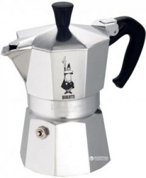 Гейзерная кофеварка Bialetti Moka Express 180 мл (990001164)