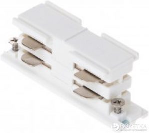 Соединитель для шинопровода прямой Brille HD-18N WH (L107-015)