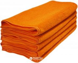 Махровое отельное полотенце Lotus Basic 50x90 Оранжевое (svk-3309)