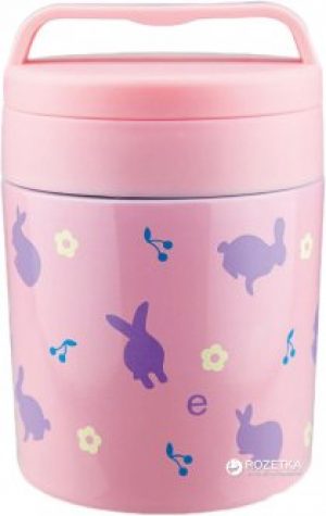 Термос Fissman для пищи 0.35 л Розовый (VA-9679.350)