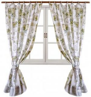 Штора Прованс Оливка с кантом на шторной ленте 2 шт 140х170 см (4820175719912)