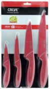 Набор ножей Calve из 4 предметов Красный (CL-3104 - К)