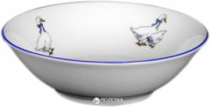 Салатник круглый Thun Гуси 13х4 см (P1630673JQZ2642300)