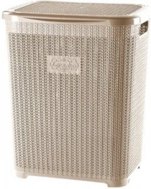 Корзина для белья Violet House 1007 Виолетта 47 х 33.5 х 40 см 45 л Бежевый (1007 Виолетта CAPPUCHINO 45 л)