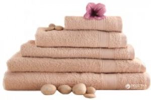 Махровое полотенце Novita 70х140 Бежевое (70х140 Beige)