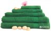 Махровое полотенце Novita 70х140 Зеленое (70х140 Dark Green)