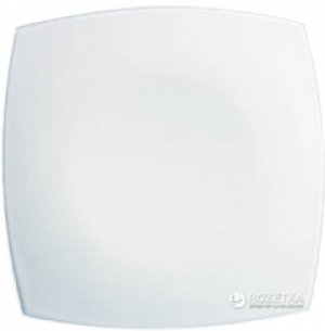 Тарелка десертная Luminarc Quadrato квадратная 19 х 19 см White (H3658)