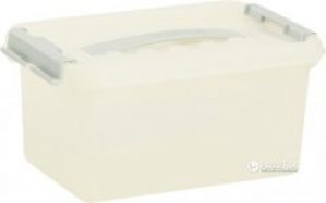 Бокс для хранения Heidrun Clipbox 5 л с ручкой Прозрачный (1631_прозрачный)