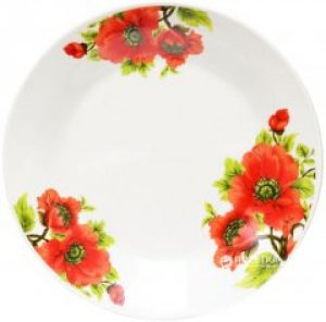 Тарелка обеденная Оселя Маки круглая 23 см (21-206-017)
