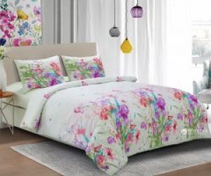 Комплект постельного белья Zastelli Жатка 145x210х2 (S 014+св.зел)