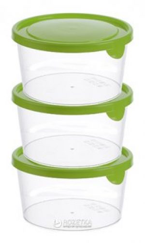 Набор емкостей для продуктов Idea 0.75 л 3 шт (М 1441)