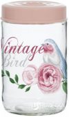 Банка для хранения продуктов Herevin Vintage Birds 660 мл (171441-050)