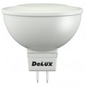 Светодиодная лампа Delux JCDR 7Вт 6000K 220В GU5.3 (90006129)