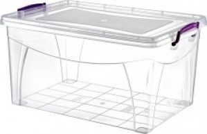 Контейнер для хранения Irak Plastik с крышкой 15 л Прозрачный (4656kmd)
