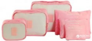 Комплект для хранения Traum 37 х 27 х 12 см Розовый 6 шт (7017-06)