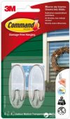 Дизайн крючок 3M Command уличный средний Прозрачный (17091CLR-AW)