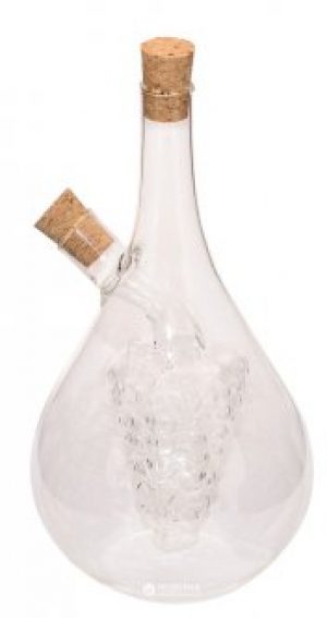 Бутылка для масла и уксуса 2 в 1 Fissman 50 / 500 мл (OV-9441.500)