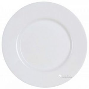 Тарелка десертная мелкая с широким бортом Farn 19 см Белая (8042HR/1)