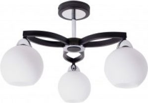 Люстра Altalusse INL-9268C-03 Chrome Dark wengue Е27 3x40 Вт