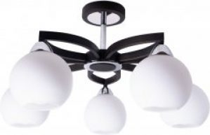 Люстра Altalusse INL-9268C-05 Chrome Dark wengue Е27 5x40 Вт