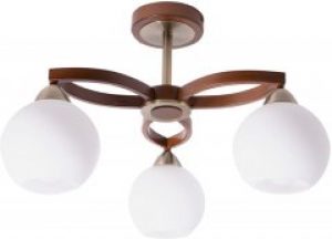 Люстра Altalusse INL-9268C-03 Antique brass Walnut E27 3x40 Вт