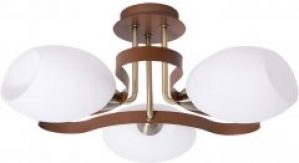Люстра ALTALUSSE INL-9210C-13 Antique Brass Walnut Е14 3х40 Вт