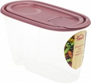 Емкость для сыпучих продуктов Idea 0.9 л Ягодная (М 1220-ягід.)