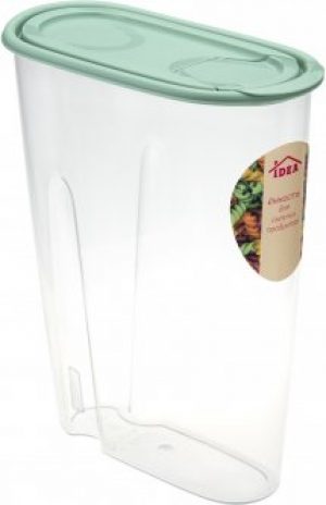 Емкость для сыпучих продуктов Idea 2.1 л Фисташковая (М 1222-фісташк.)