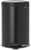 Ведро для мусора Brabantia Pedal Bin 20 л Matt Black (114106)