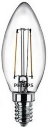 Светодиодная лампа Philips Filament LED Classic 4-40W B35 E14 830 CL NDAPR (929001975508)