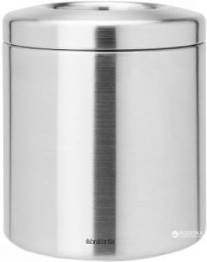 Контейнер для мусора Brabantia настольный 1 л Matt Steel (297960)