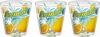 Набор низких стаканов Cerve Лимон 3 шт х 250 мл (650-629)
