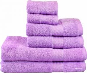 Махровое полотенце Hobby Rainbow 50x90 Lila (8698499306974)