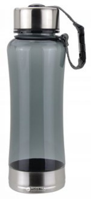 Бутылка для воды и напитков Bergamo 600 мл Графитовая (2224-11)