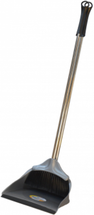 Совок и щетка Apex с мягким ворсом Серебристый (A11707)