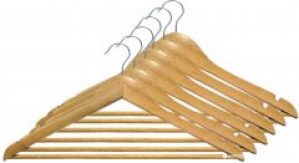 Набор вешалок для одежды МД 43х23х1.2 см 6 шт (RE05210/6)