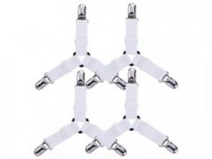 Клипсы - зажим BauTech Для простыней 4 шт Белый (1004-665-04)