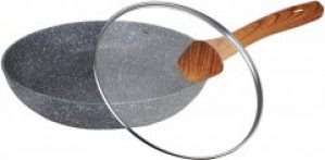 Сковорода Maxmark Marbel с крышкой 28 см (MK-FP4528M)