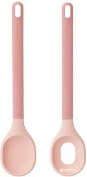 Набор сервировочных приборов BergHOFF Leo для салата 2 предмета Розовый (3950068)
